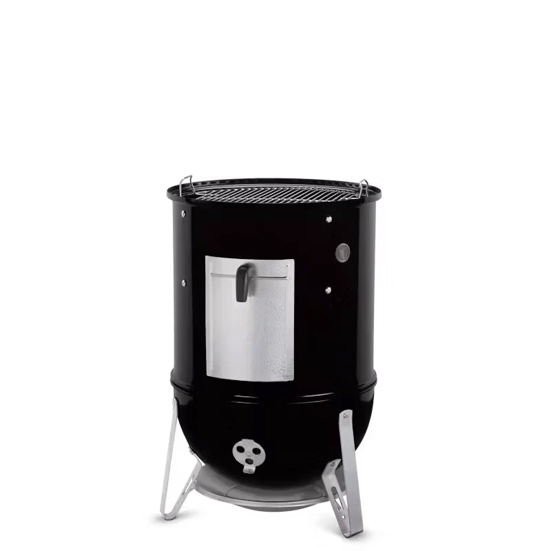 Weber Smokey Mountain 47cm BBQ Cooker Smoker with Cover
